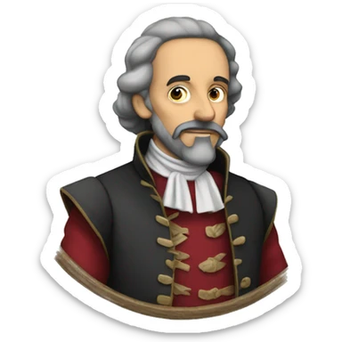 Miguel de Cervantes sticker