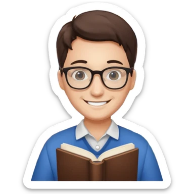 Bookstore Clerk sticker