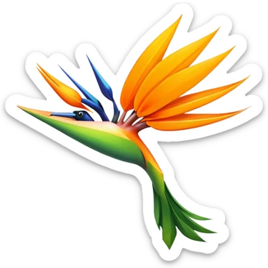 BIRD off paradise sticker