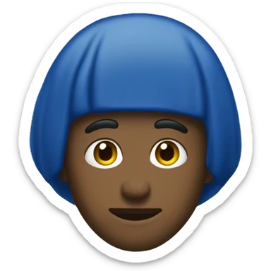 teeshirt bleu uniquement  sticker