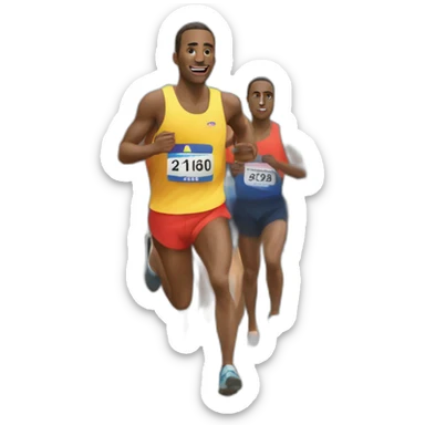 🏃‍♂️ finishing marathon sticker