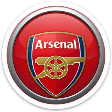 Arsenal football logo sticker