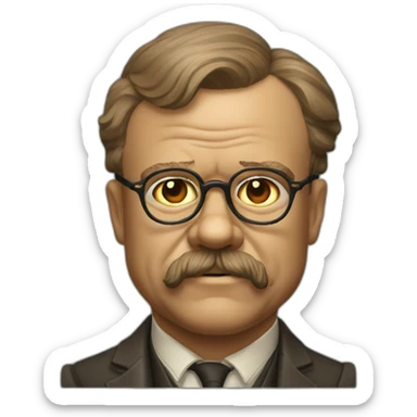 theodore roosevelt sticker