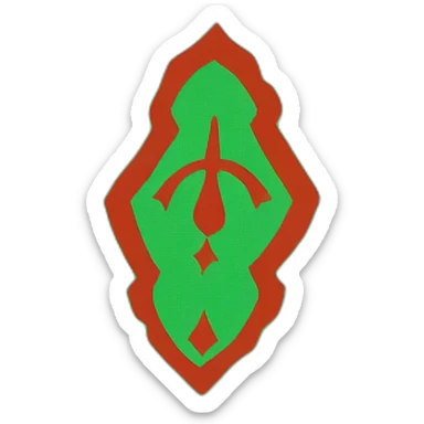 Berbere amazigh flag sticker