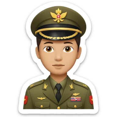 thai soldier nohat sticker