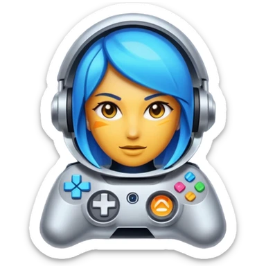 Make a Gaming logo and then put some Robotic background design with it then put my name SAYUTI at the front sticker