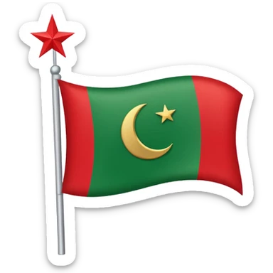 Pti flag emoji sticker