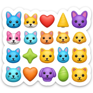 pet toys  sticker