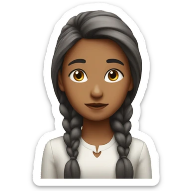 Demure very mindful very cutsey girl sticker