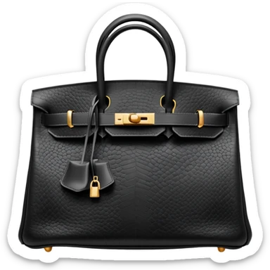 Birkin bag black  sticker