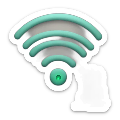 WiFi Internet sticker