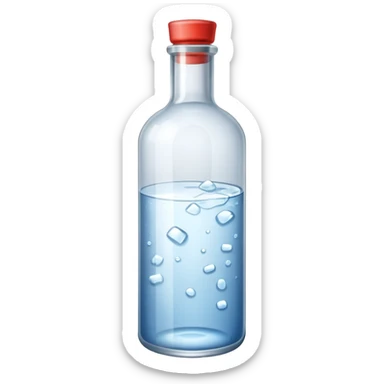 bouteille de vodka sticker