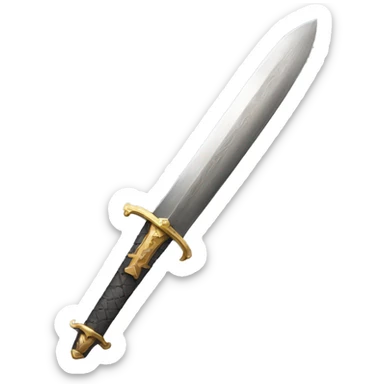 knight sword swedish sticker