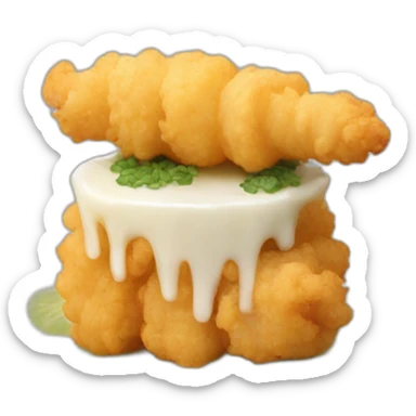 straight tempura ebi fry sticker