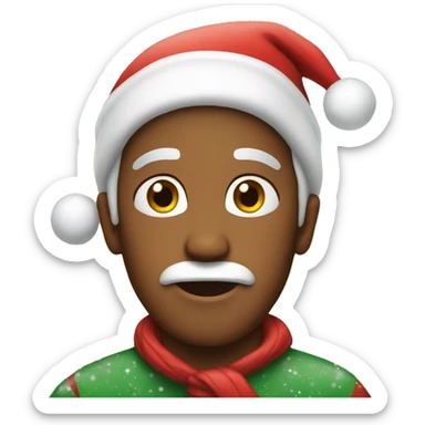 Christmas has arrived  sticker