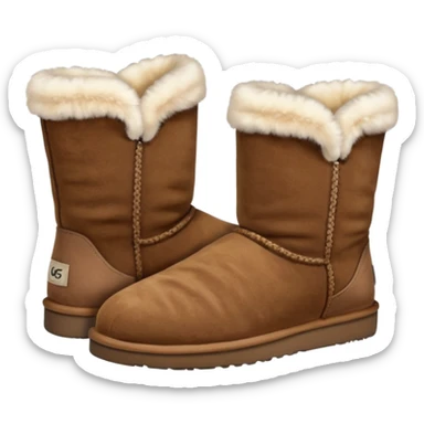 Ugg boots sticker