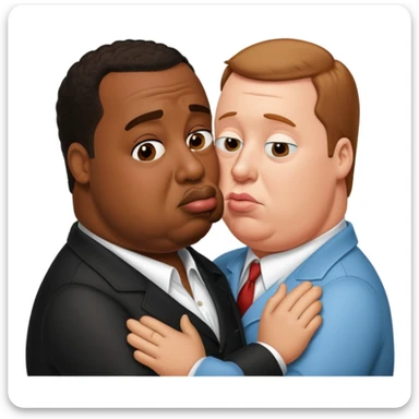 P diddy kissing peter griffin sticker