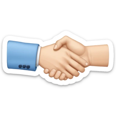 make it the exact hex color of A8F2F9, the last picture the handshake emoji. make it both look like an actual hand with 5 fingers sticker