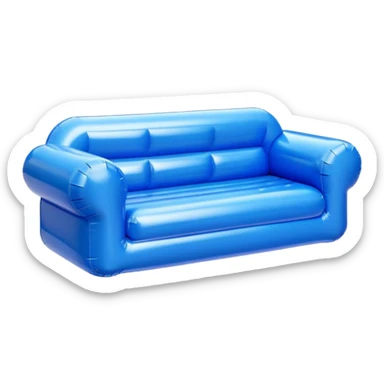 90’s inflatable couch sticker