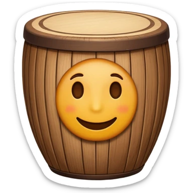 Create a instrument of tabla emoji sticker