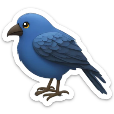 rio cartoon bird emoji sticker