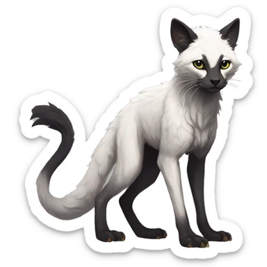 Modern Rare Fantasy Vernid-Trico-species by LiLaiRa ful body sticker