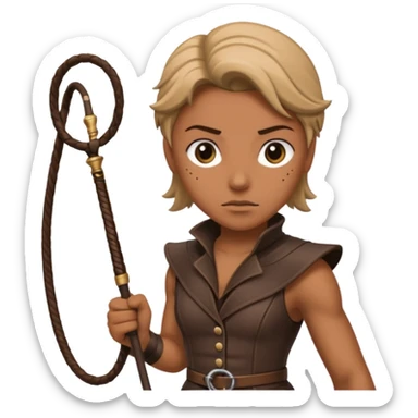 Látigo compensatorio (según grado) sticker