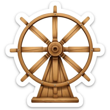 wind wheel sticker