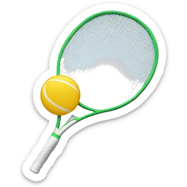 Badminton  racquet  sticker