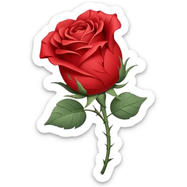 Heart break emoji holding a wilted rose emoji  sticker