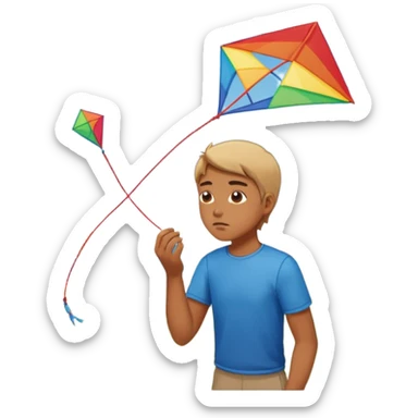 Kite Maker sticker