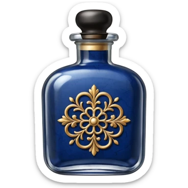 Antique Ink Bottle sticker