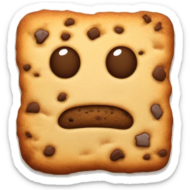 squarred cookie sticker