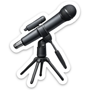 An icon featuring a microphone, a newspaper, a professional camera Nikon D5, representing journalism and mass media. The design includes headlines and imagery, symbolizing the spread of news and information. Transparent background highlights the power of communication and media. sticker