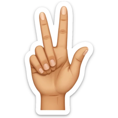 I want an emoji that looks like these👌🏻🤏🏻but i want that the the middle vinger touches the tumb and the other vingers dont. Can you do the Oke sign but than with de middle vinger. And I stil see your palm that I dont want to see. Why do you not listen? Literally. Chat gpt is even better. sticker
