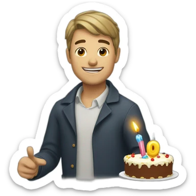 Joyeux anniversaire sticker