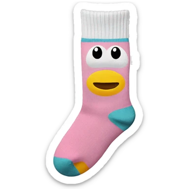 socks with grips on bottom sticker