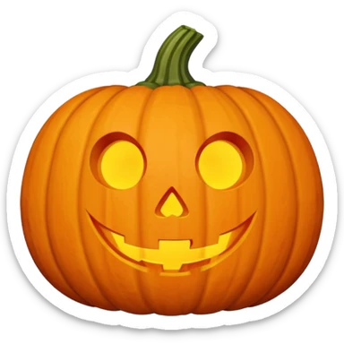 Halloween spooky sticker