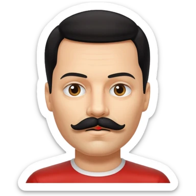 Freddie Mercury sticker