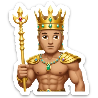 ancient jungle king sticker