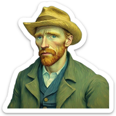 Vincent Van Gogh sticker