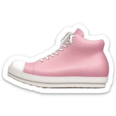 pink rick owens shoes sticker