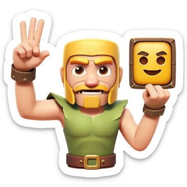 Clash of Clans aesthetic: Cinematic Playful Kinect Sensor Portrait Emoji, rendered in a 3D vector-style similar to standard emojis with minimal shading and bold, simplified shapes. A compact, distinct form with signature details, softly glowing with a modern gaming energy charm. Simplified yet unmistakably iconic, highly detailed and consistent, glowing with a soft radiance and high shine. Stylized with a touch of next-gen innovation and a soft glowing outline, capturing the essence of a beloved gaming relic with a friendly, playful manner! sticker