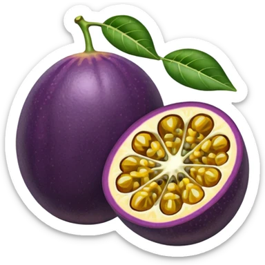 passion fruit sticker