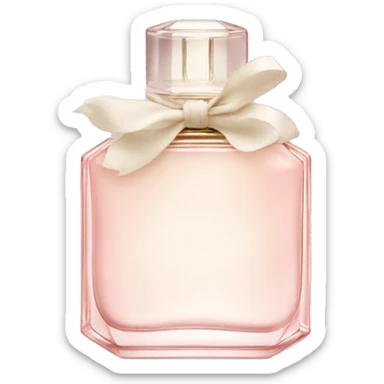 Chloé perfume pale pink sticker
