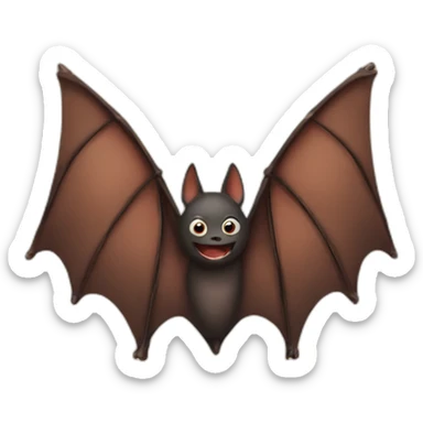 Bat puzzle autism sticker
