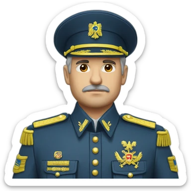 Colonel of the Security Service of Ukraine sticker