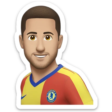 eden hazard sticker