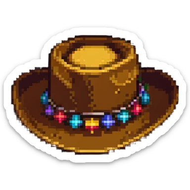 cowboy hat sticker