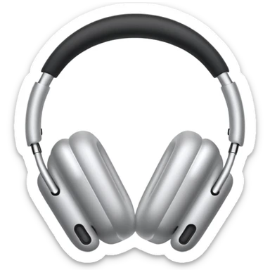 Airpods max un peut plus ouvert sticker